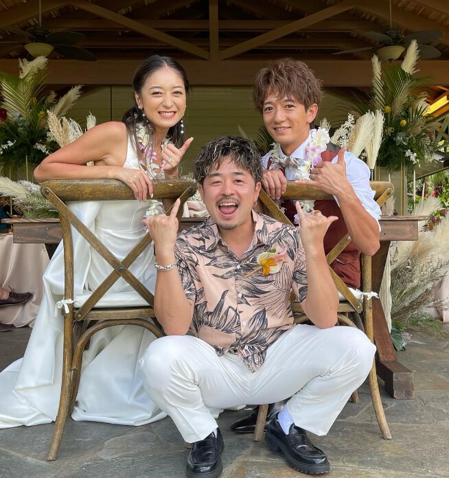 大倉志門・みちょぱ結婚式　井川ジュンペイインスタ