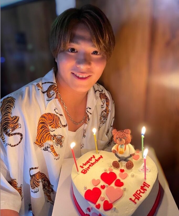 阿部一二三・橋本梨菜　匂わせ　誕生日ケーキ