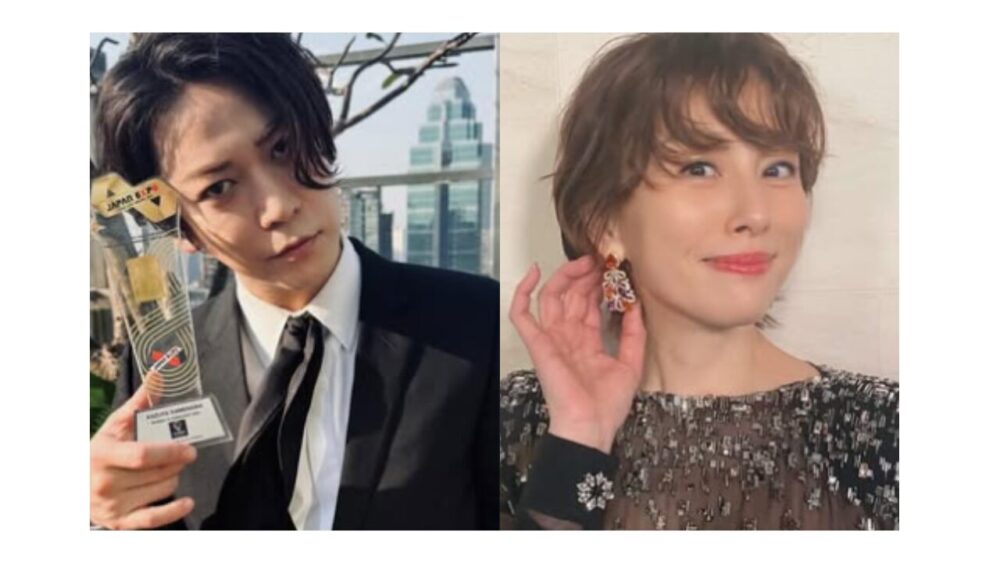 亀梨和也と米倉涼子スクショ画像