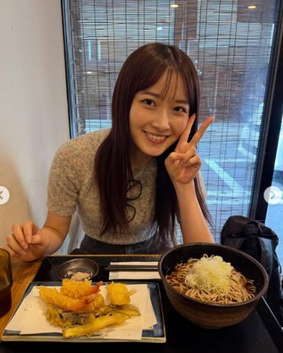 森戸知沙希 公式Instagramスクショ画像