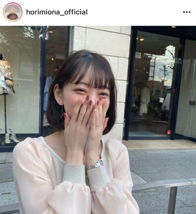 堀未央奈さん鶴房汐恩①指輪のブログ画像