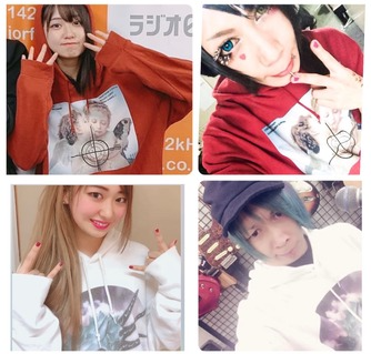 野中美希さんと元バンドマンの元カレとの匂わせ②お揃いのパーカー
