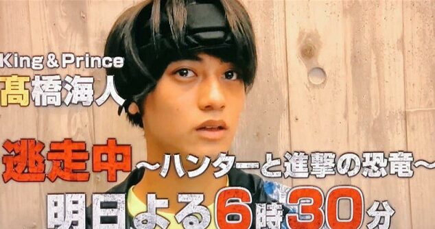 髙橋海斗さんと大和田南那さんの匂わせ⑩恐竜のカチューシャ