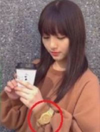 髙橋海斗さんと大和田南那さんの匂わせ③お揃いの時計