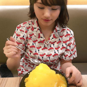 髙橋海人さんと大和田南那さんの匂わせ⑦マンゴーのかき氷