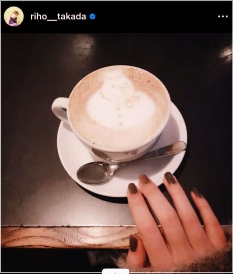 高田里穂さんの投稿画像