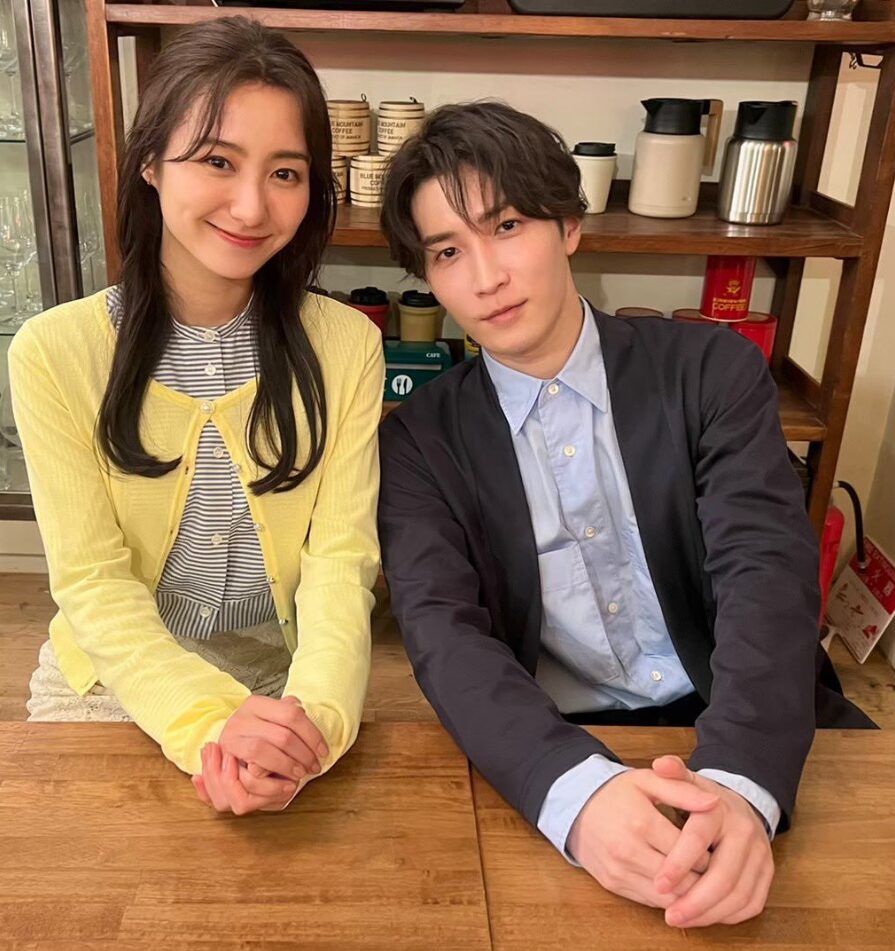 共演時に公開されたツーショット写真