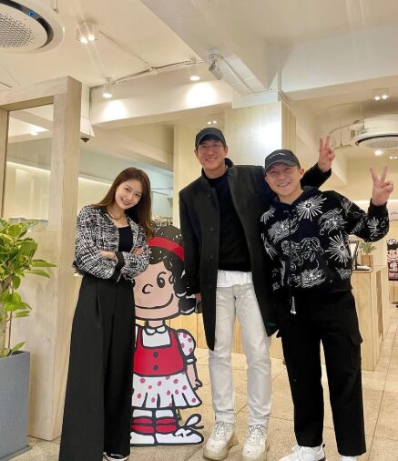 ソン・ダウンさんとジミンさんの匂わせ⑲ピーナッツのキャラクター