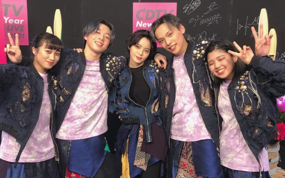 CDTVでの集合写真