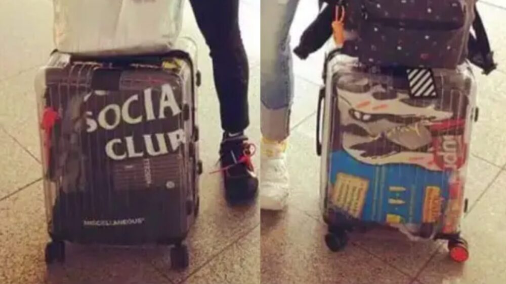 高梨沙羅　小林陵侑　お揃いのrimowaスーツケース投稿