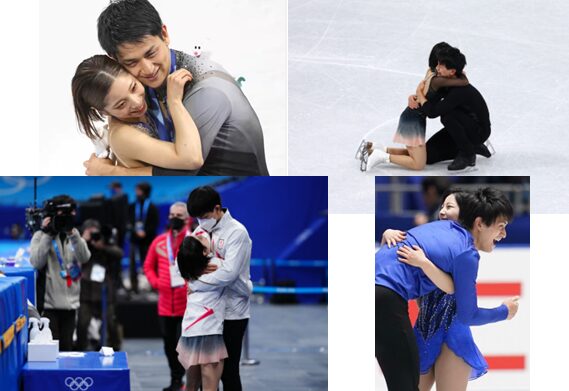 木原龍一さんと三浦璃来さんの匂わせ⑤ラブラブなハグ