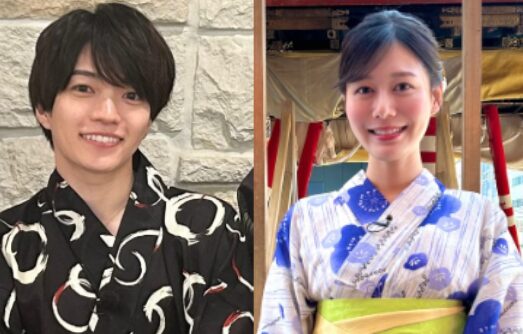 西畑大吾と足立夏保の画像