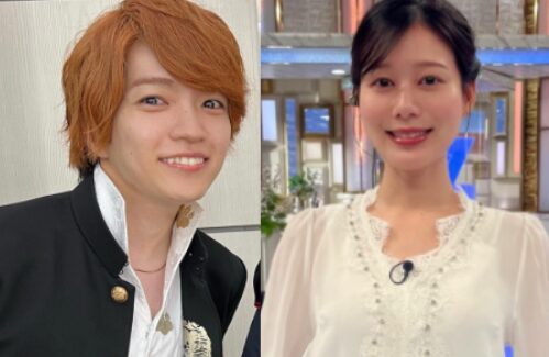 西畑大吾と足立夏保の画像