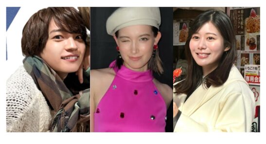 西畑大吾とトラウデン直美と足立夏保の画像