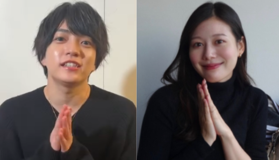 西畑大吾と足立夏保の画像