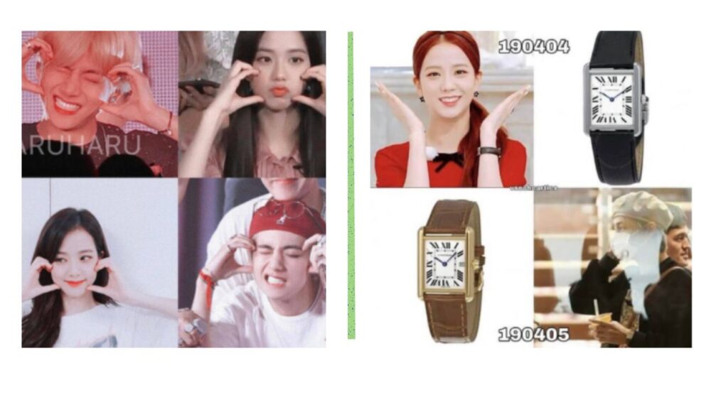 テテとBLACKPINKジスの画像