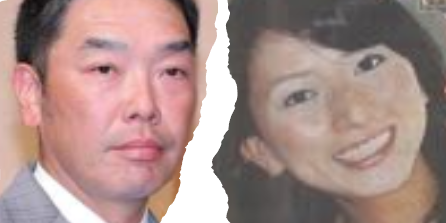阿部慎之助と嫁の画像