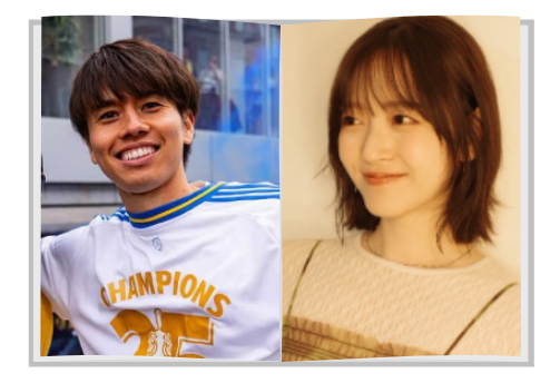 田中碧と鈴木愛理の画像