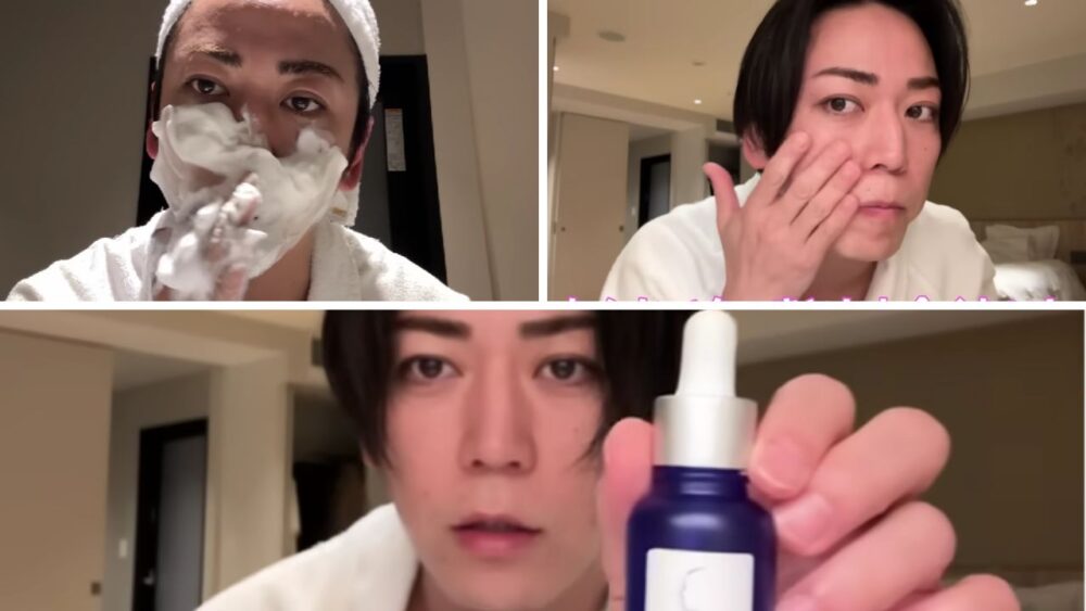 亀梨和也さんがYouTubeで公開した京都滞在中のナイトルーティン（2026年1月）