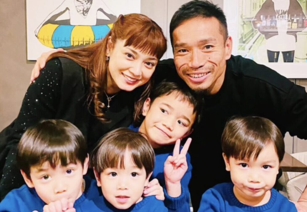 長友佑都・平愛梨夫妻の画像