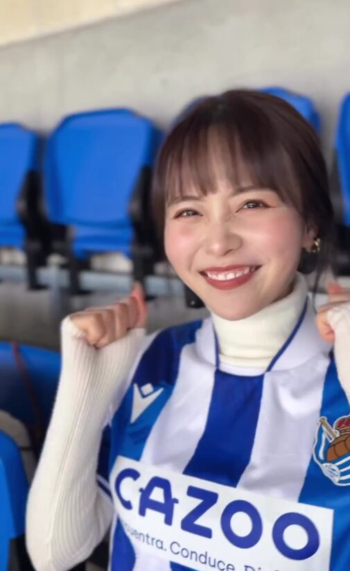 新田さちかさんの試合観戦投稿画像