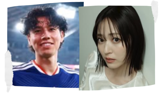田中碧と鈴木愛理の画像