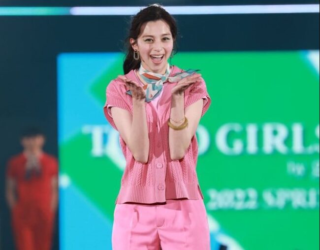 TGCに出演した中条あやみさん