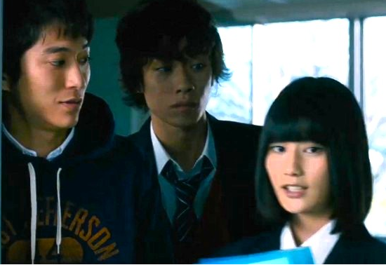 『桐島部活やめるってよ』での橋本愛と落合モトキの画像
