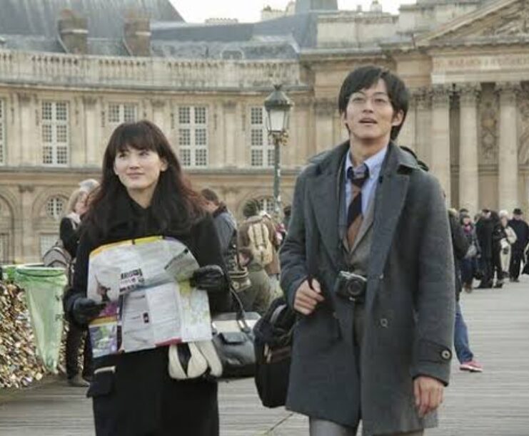 綾瀬はるかさんと松坂桃李さんの共演時の画像