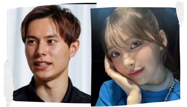 高橋藍と那須ほほみの画像