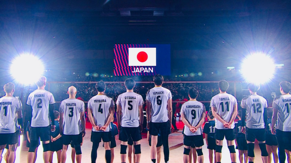 日本代表チーム集合写真