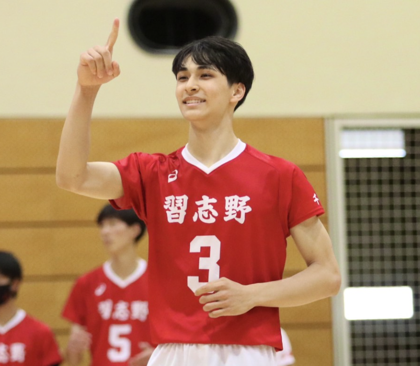 習志野高校時代の高橋慶帆選手の画像