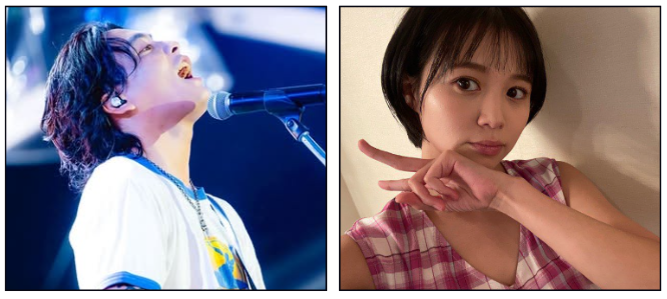 優里と高木紗友希の画像
