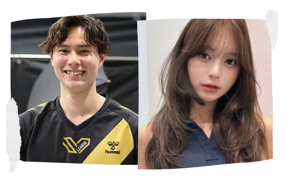高橋藍とUka.の画像