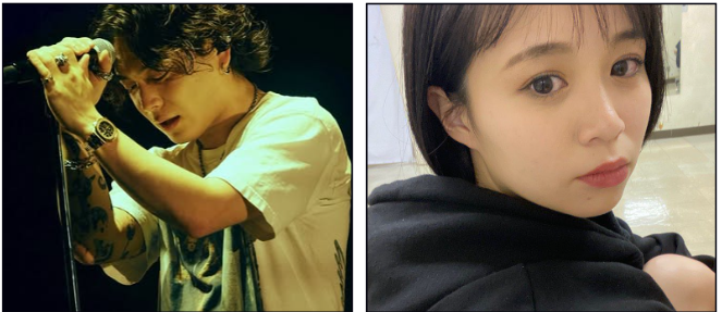 優里と高木紗友希の画像